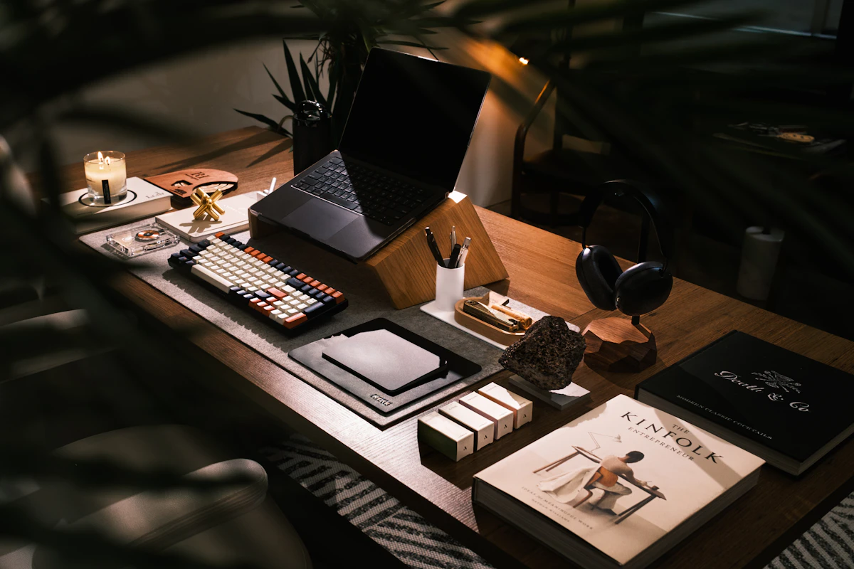 A modern creative desk